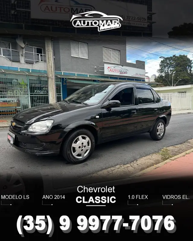 Carro Chevrolet Classic 2014 LS VHC E 1.0 (Flex)