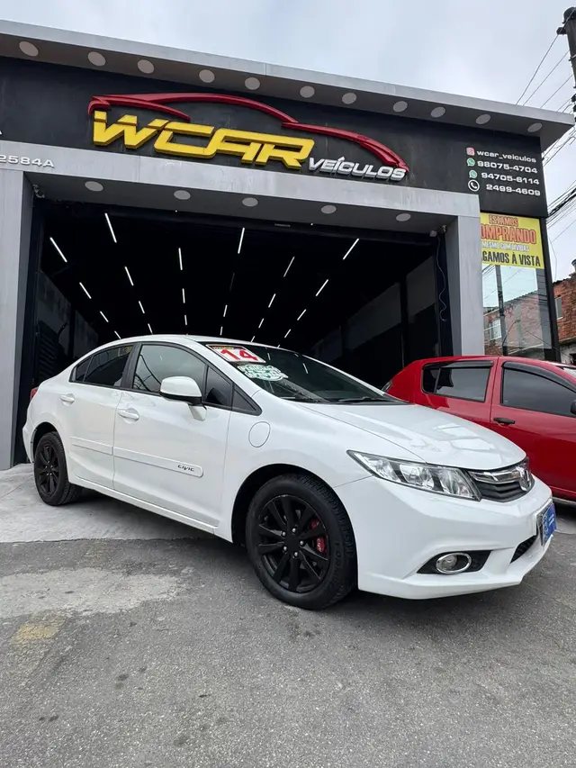 Carro Honda Civic 2014 New  LXS 1.8 16V i-VTEC (Aut) (Flex)