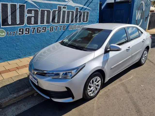 Carro Toyota Corolla 2018 1.8 Dual VVT-i GLi (Flex)
