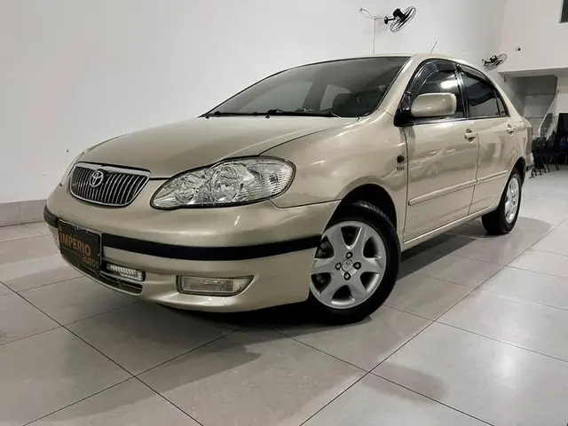 Carro Toyota Corolla 2003 Sedan SEG 1.8 16V (nova série) (aut)