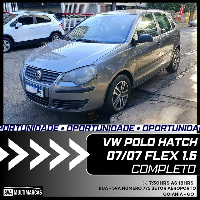 Carro Volkswagen Polo 2007 Hatch. 1.6 8V (Flex)