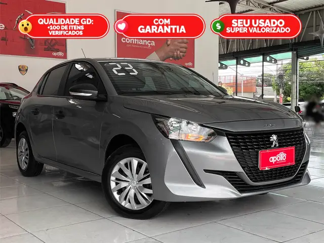 Carro Peugeot 208 2023 Like 1.0 (Flex)