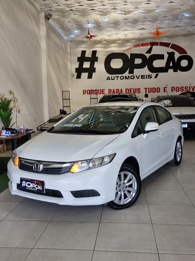 Carro Honda Civic 2014 New  LXS 1.8 16V i-VTEC (Flex)