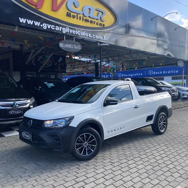 Carro Volkswagen Saveiro 2024 Robust Total Flex 16V