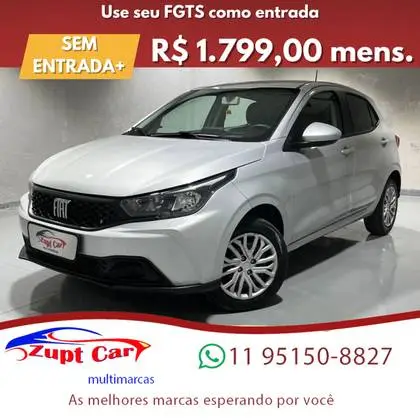 Carro Fiat Argo 2023 Drive 1.0 (Flex)