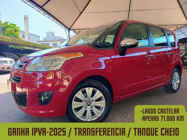 Carro Citroën C3 Picasso 2014 Exclusive 1.6 16V (Flex)