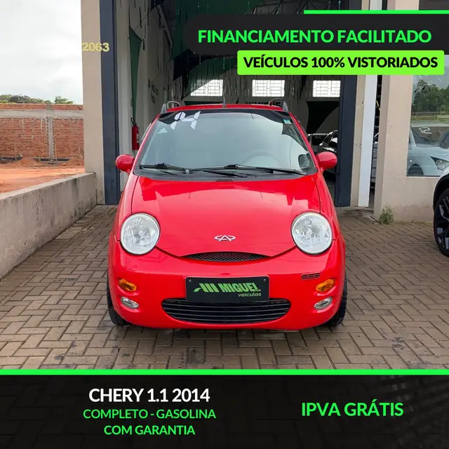 Carro CAOA Chery QQ 2014 1.1 16V