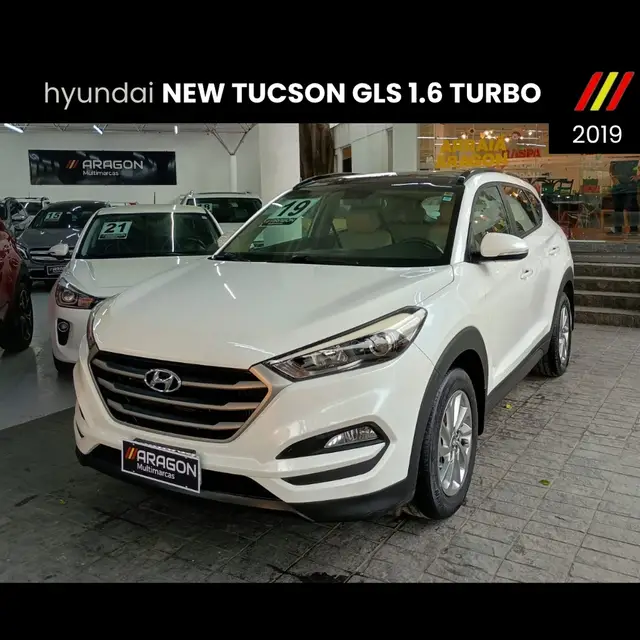 Carro Hyundai Tucson 2019 GLS 1.6 T-GDI (Aut)