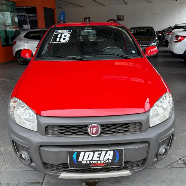 Carro Fiat Strada 2018 Hard Working 1.4 (Flex) (Cabine Dupla)