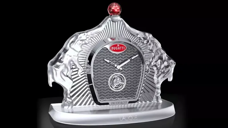 Relógio de mesa da Bugatti custa o mesmo que um Lamborghini Urus