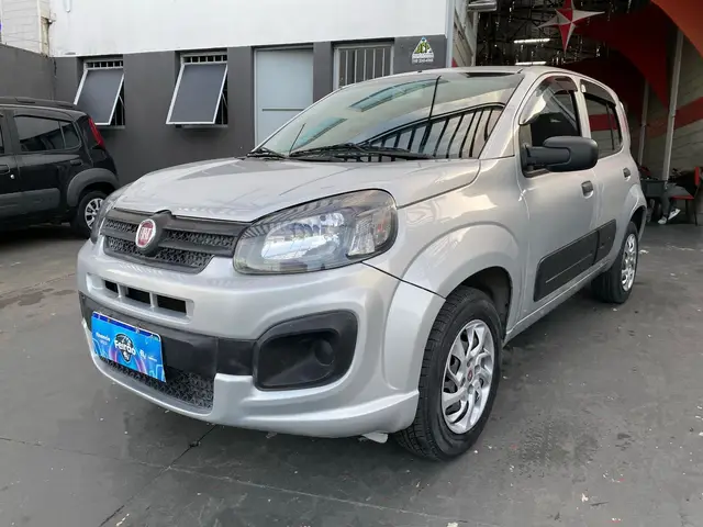 Carro Fiat Uno 2021 Attractive 1.0