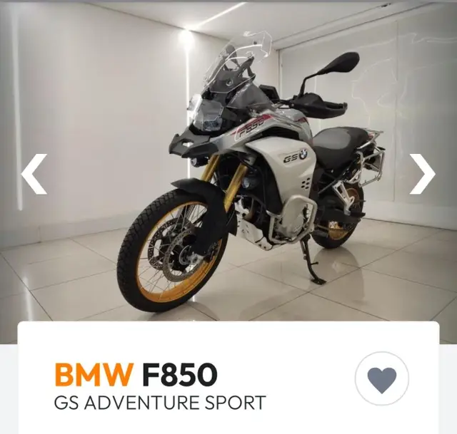 Carro BMW F 850 GS 2020 Premium Plus