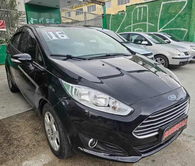 Carro Ford New Fiesta Sedan 2016 1.6 SEL Plus PowerShift (Flex)