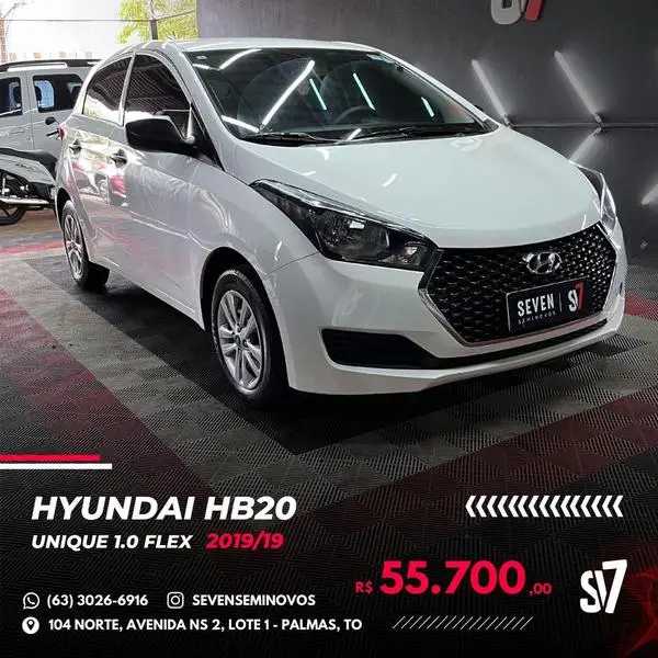 Carro Hyundai HB20 2019 1.0 Comfort (Flex)