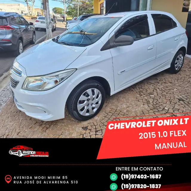 Carro Chevrolet Onix 2015 1.0 LT SPE/4
