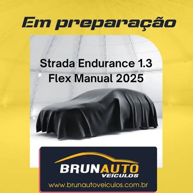 Carro Fiat Strada 2025 Endurance 1.3 Flex 8V CS