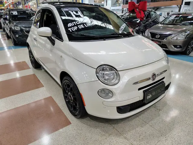 Carro Fiat 500 2014 Cult Dualogic 1.4 Evo (Flex)