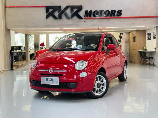 Carro Fiat 500 2014 Cult Dualogic 1.4 Evo (Flex)