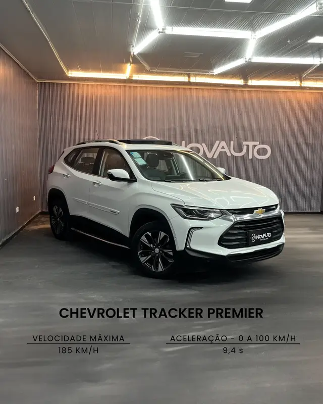 Carro Chevrolet Tracker 2022 Premier 1.2 Turbo (Aut) (Flex)