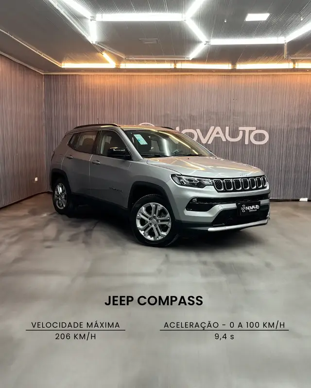 Carro Jeep Compass 2022 Longitude 1.3 T270 (Aut) (Flex)
