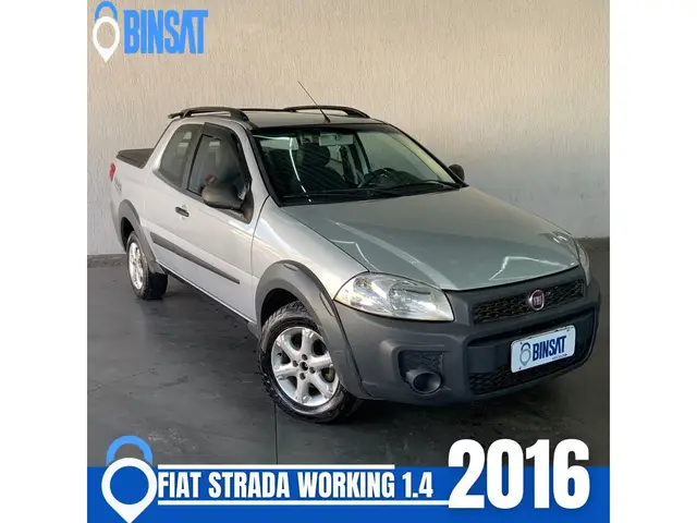 Carro Fiat Strada 2016 Working 1.4 (Flex) (Cabine Dupla)
