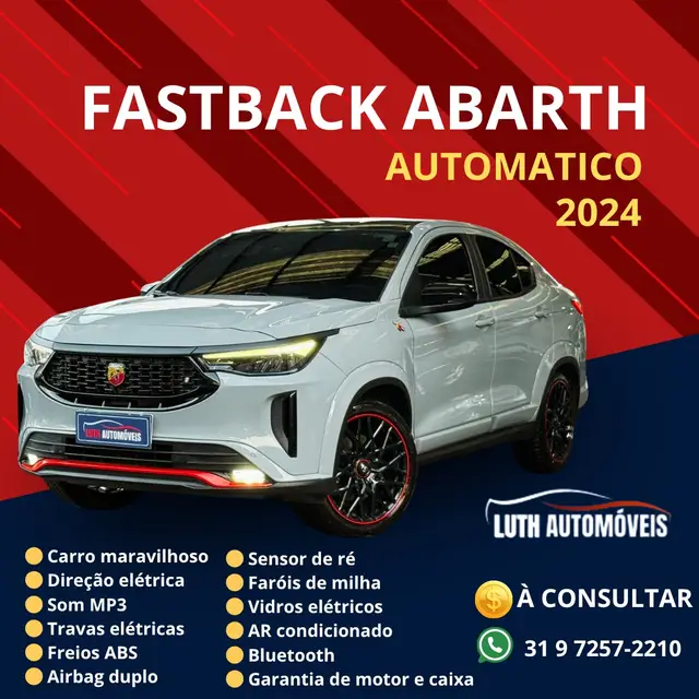 Carro Fiat Fastback 2024 ABARTH Turbo Flex 1.3 Aut.