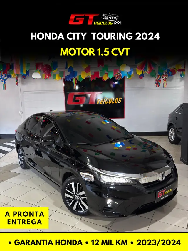 Carro Honda City 2024 Touring 1.5 (Aut.)