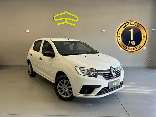 Carro Renault Sandero 2021 Life 1.0 12V SCe (Flex)