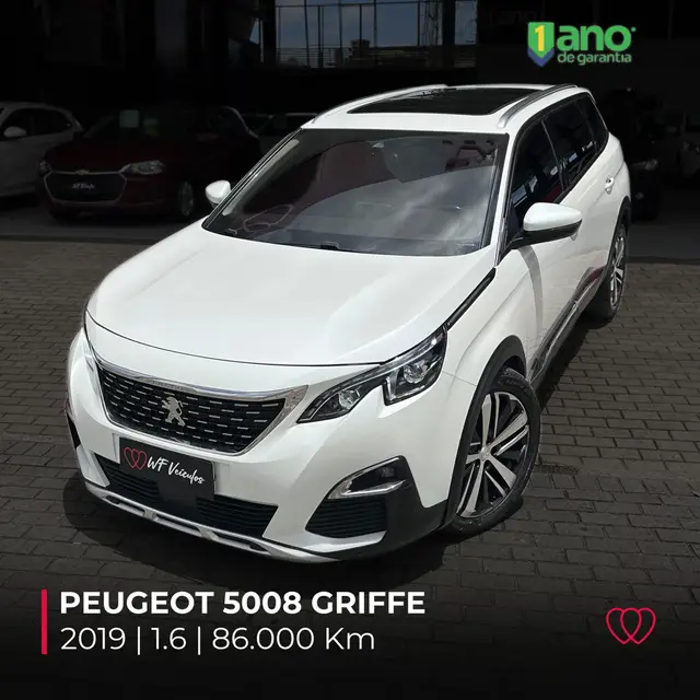 Carro Peugeot 5008 2019 1.6 THP Griffe (Aut)