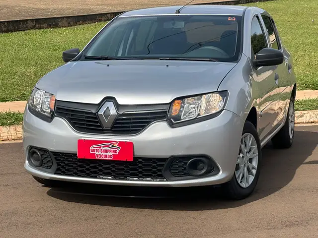 Carro Renault Sandero 2018 Authentique 1.0 12V SCe (Flex)