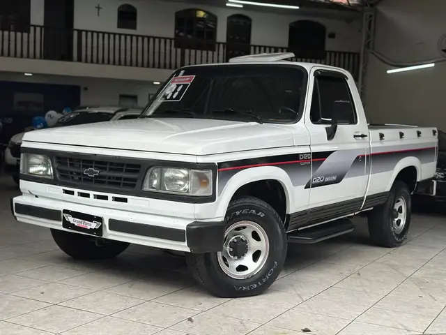 Carro Chevrolet D20 1991 Pick Up Custom S Turbo 4.0 (Cab Simples)
