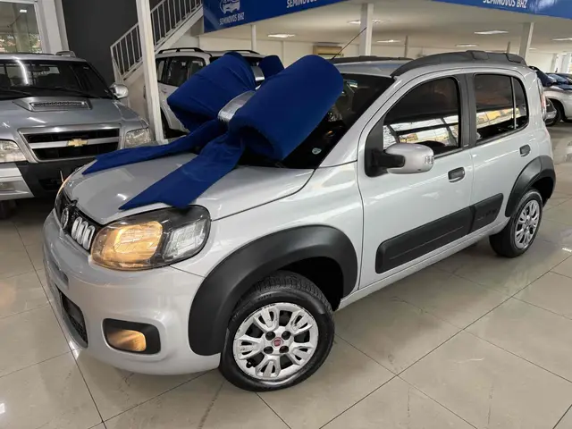 Carro Fiat Uno 2015 Way 1.0 8V (Flex) 4p