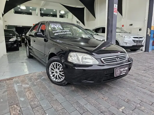 Carro Honda Civic 1999 Sedan LX 1.6 16V (Aut)