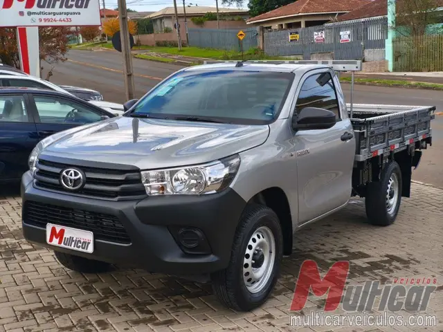 Carro Toyota Hilux Cabine Simples 2024 Chassi 4x4 2.8 Diesel