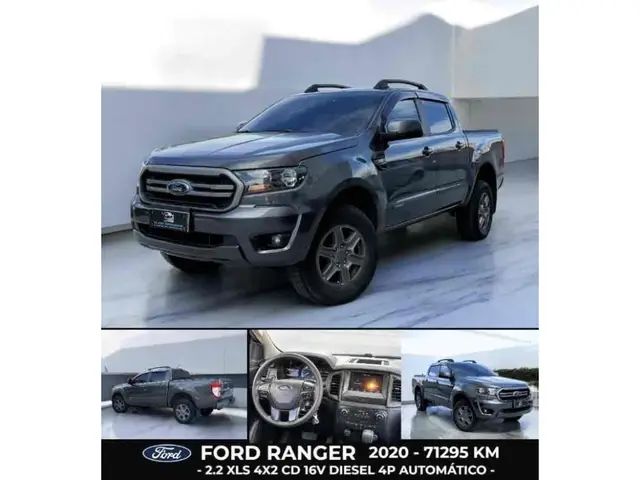 Carro Ford Ranger Cabine Dupla 2020 Ranger 2.2 TD XLS 4x2 CD (Aut)