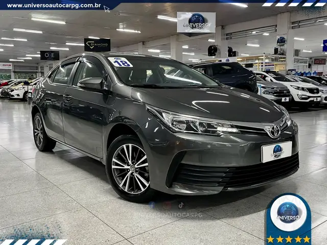Carro Toyota Corolla 2018 1.8 Dual VVT GLi Multi-Drive (Flex)