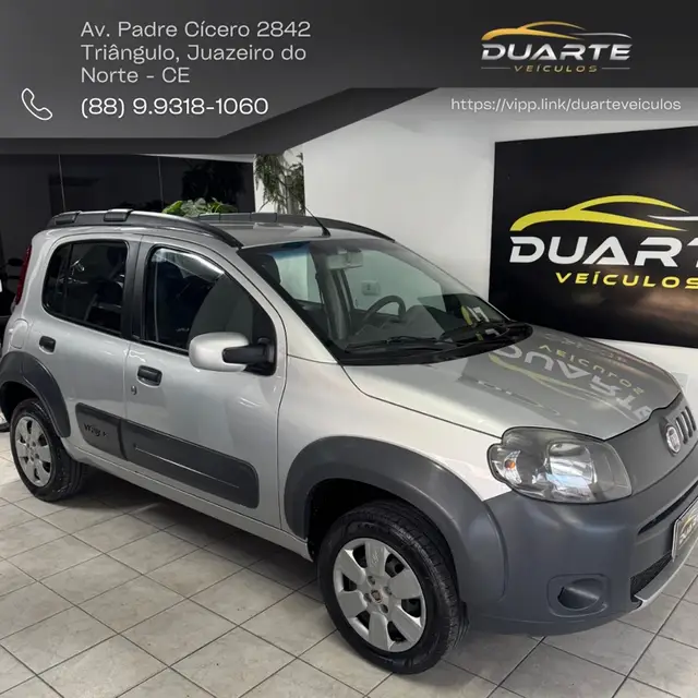 Carro Fiat Uno 2014 Way 1.0 8V (Flex) 4p