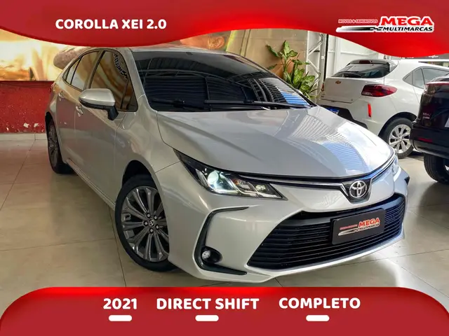 Carro Toyota Corolla 2021 2.0 XEi Multi-Drive S (Flex)