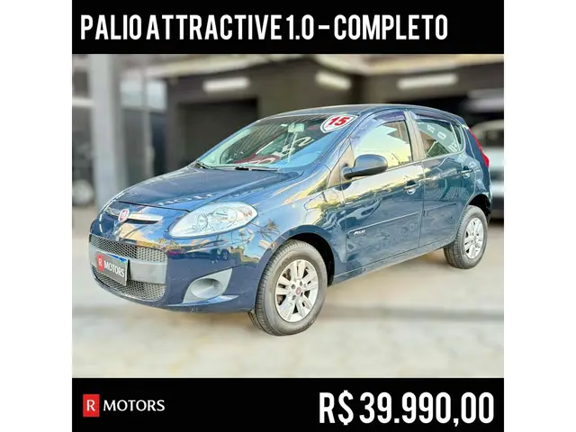 Carro Fiat Palio 2015 Attractive 1.0 Evo (Flex)