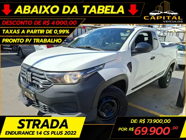 Carro Fiat Strada 2022 Endurance 1.4 CS