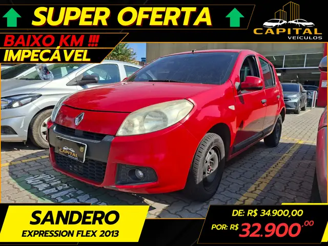 Carro Renault Sandero 2013 Expression 1.0 16V (flex)