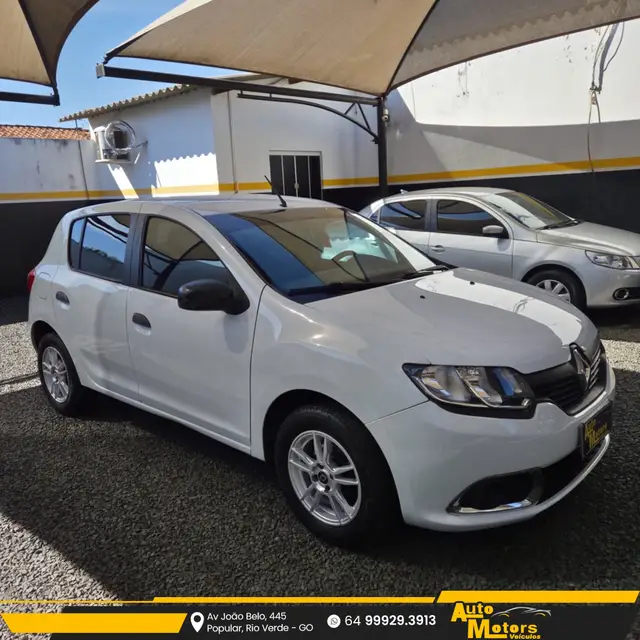 Carro Renault Sandero 2016 Authentique Hi-Power 1.0 16V (Flex)