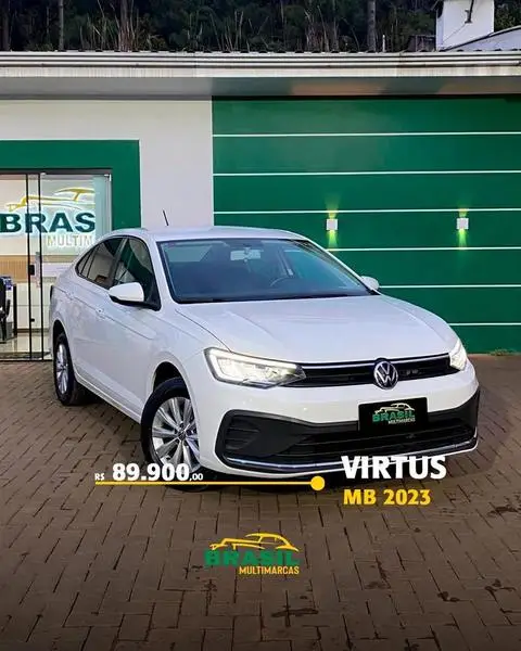 Carro Volkswagen Virtus 2023 1.0 200 TSI Comfortline (Flex) (Aut)