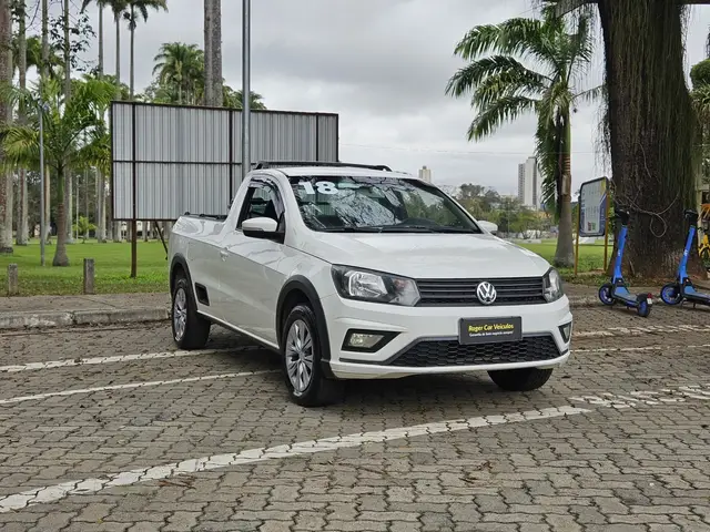 Carro Volkswagen Saveiro 2018 Trendline 1.6 MSI CS (Flex)