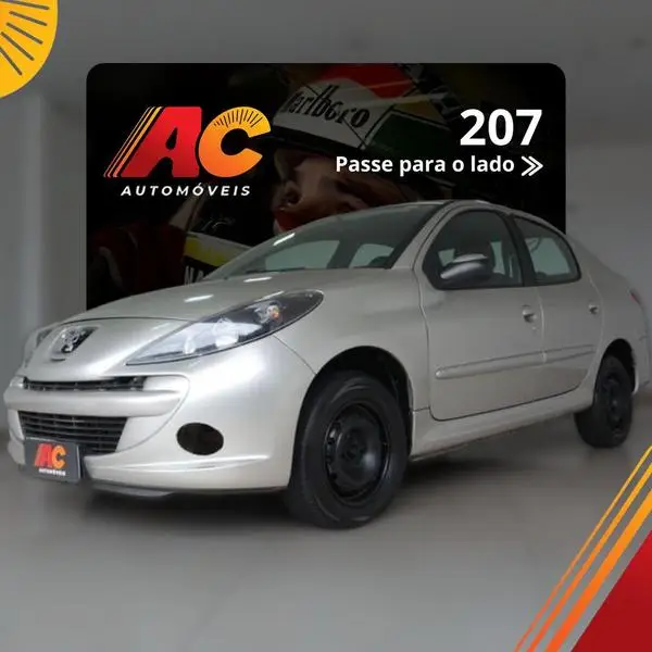 Carro Peugeot 207 Sedan 2015 Active 1.4 (Flex)