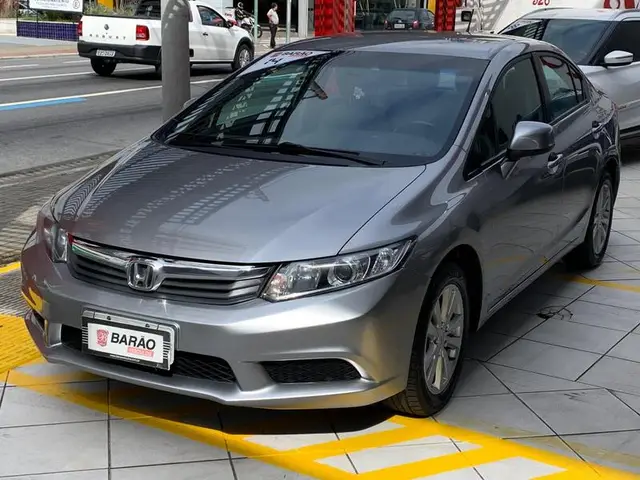 Carro Honda Civic 2014 New  LXS 1.8 16V i-VTEC (Aut) (Flex)