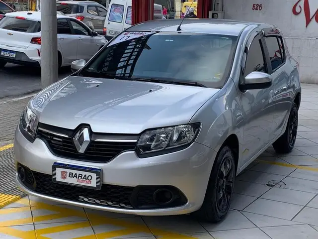 Carro Renault Sandero 2017 Authentique 1.0 12V SCe (Flex)