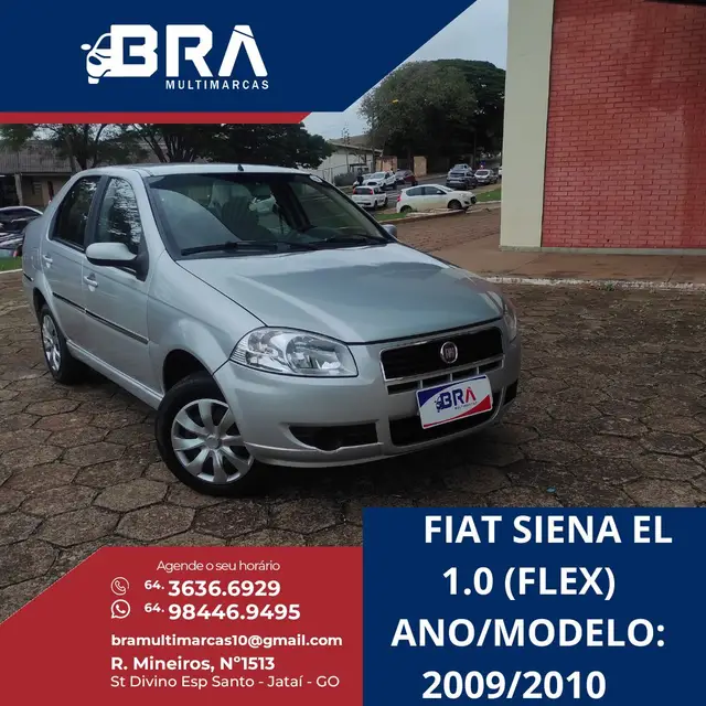 Carro Fiat Siena 2010 EL 1.0 8V (Flex)