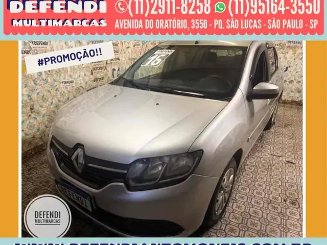 Carro Renault Logan 2016 Expression 1.6 8V (Flex)