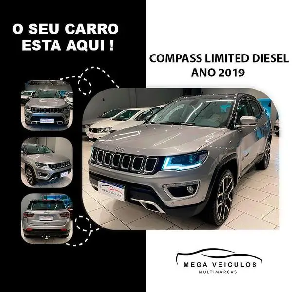 Carro Jeep Compass 2019 2.0 Limited (Aut) (Flex)